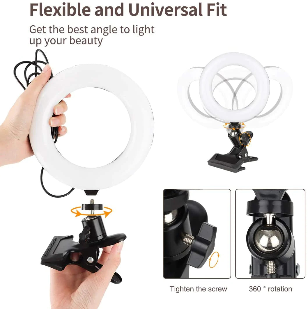LED Ring Light for Computer Streamers