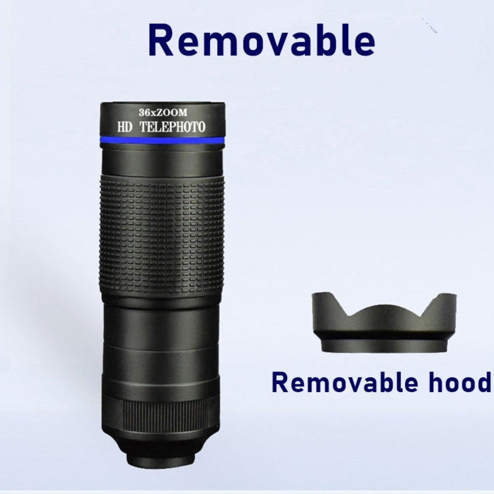 Dragon 36X Mobile Phone Lens Kit With Tripod for Streamers