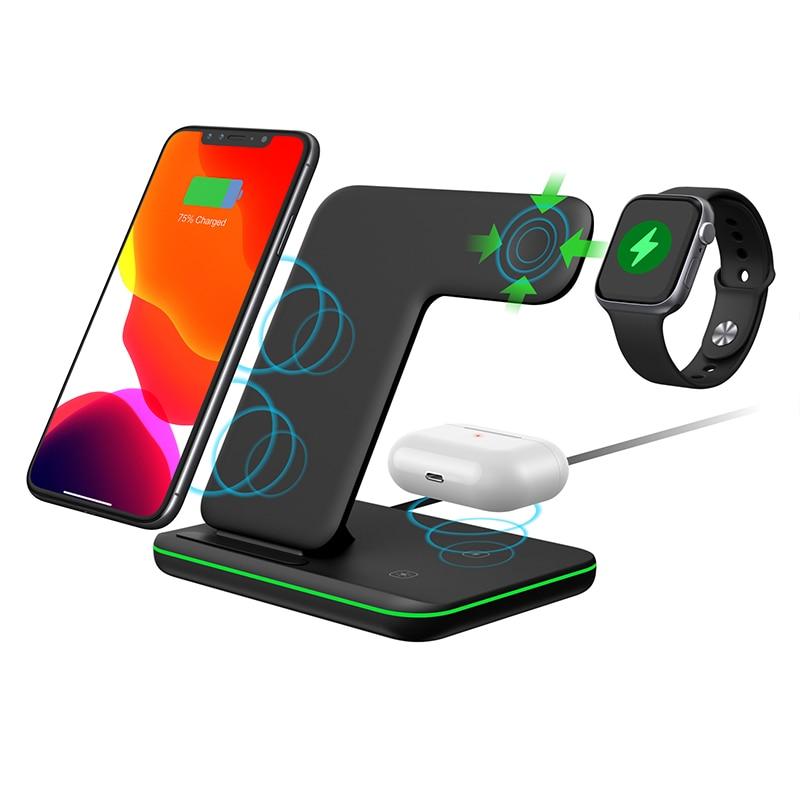 Ninja 15W 3 in 1 Fast Wireless Charging Station for Mobile Streamers