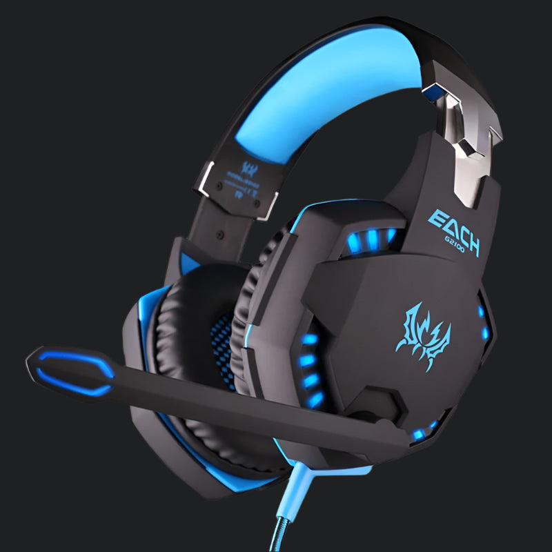 Ninja Dragon Stealth G21Z LED Vibration Gaming Headphone For Streaming