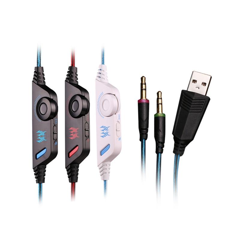 Ninja Dragon Stealth G21Z LED Vibration Gaming Headphone For Streaming